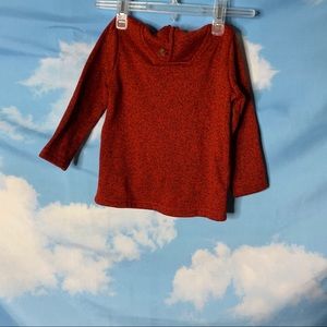 Jumping Beans- Red Sweater size 24M